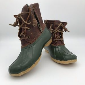 Sperry top-sider waterproof rubber boots. STS90998